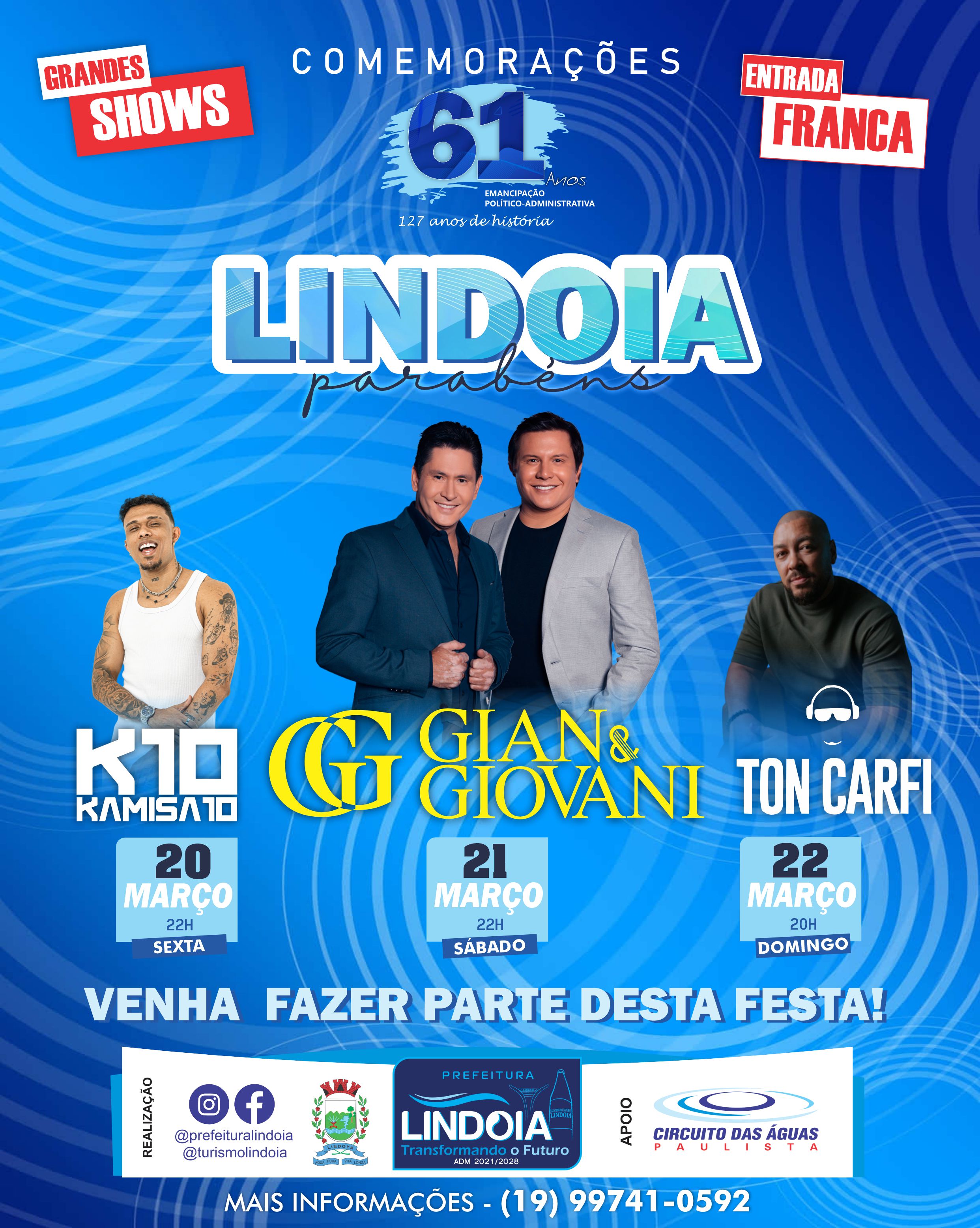 ANIVERSÁRIO DA CIDADE